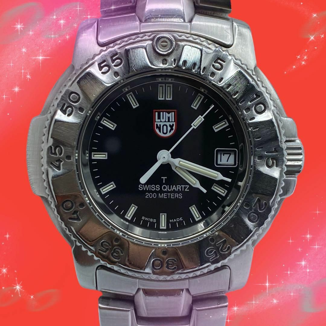 Luminox - 《美品 稼動品》ルミノックス ネイビーシールズスティール