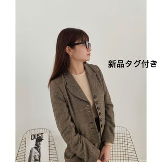 randeboo preppy old jacket＆skirt セット