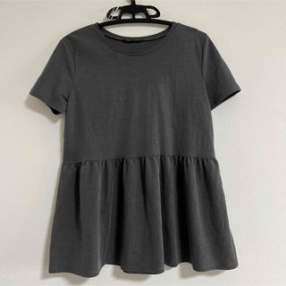 ザラ(ZARA)のzara シンプルTシャツ(Tシャツ(半袖/袖なし))