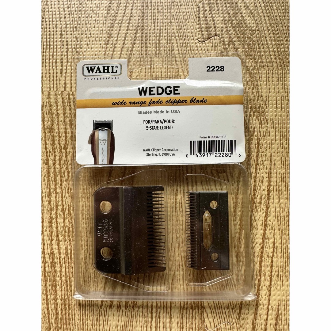 WAHL Cordless Legend フェードカット必需品❗️