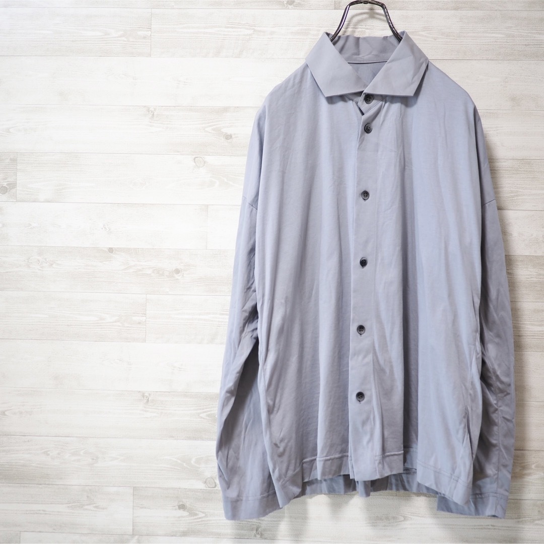 ISSEY MIYAKE カジュアルシャツ 4(M位) グレー系(総柄)