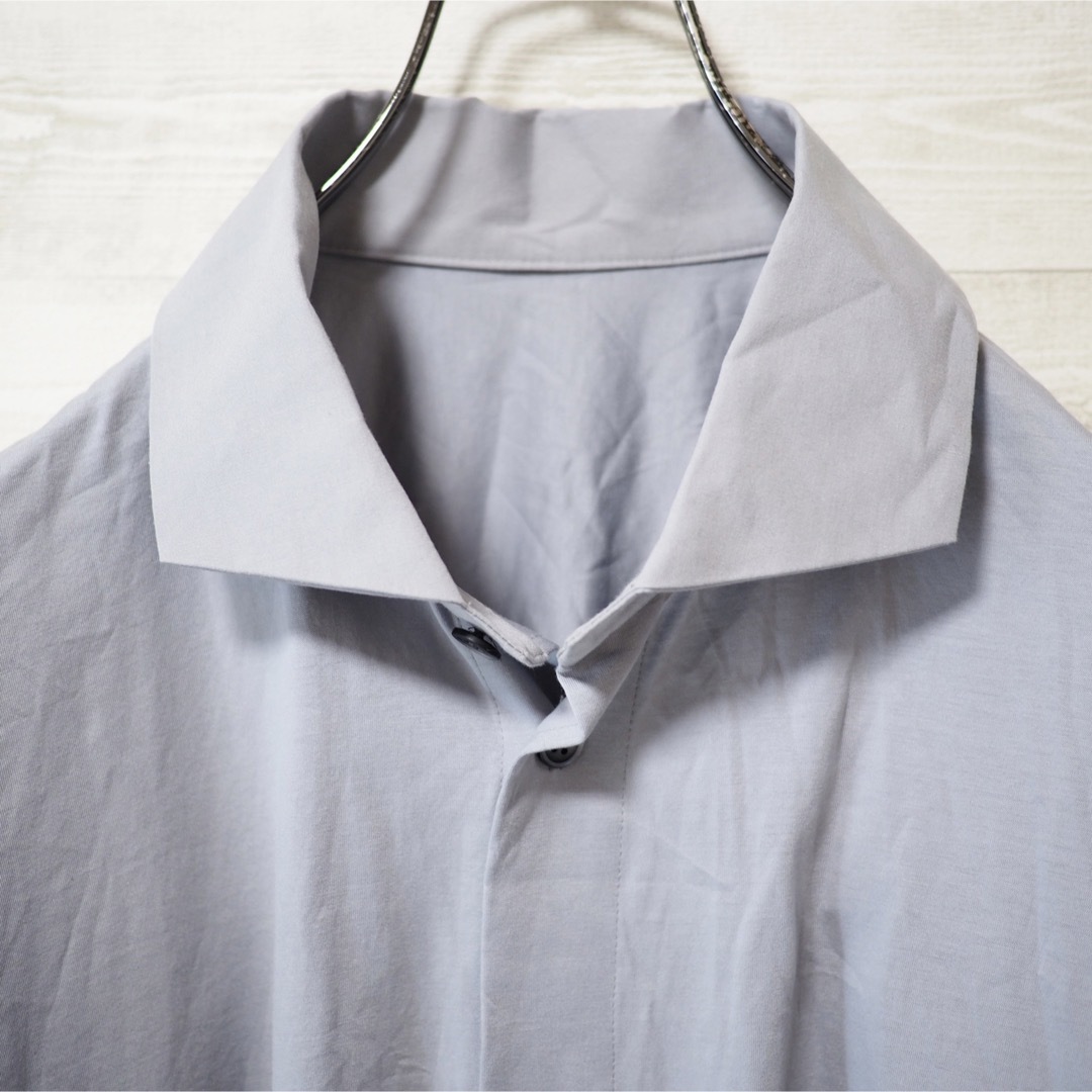 HOMME PLISSE AW Jersey Shirt  L.Gray