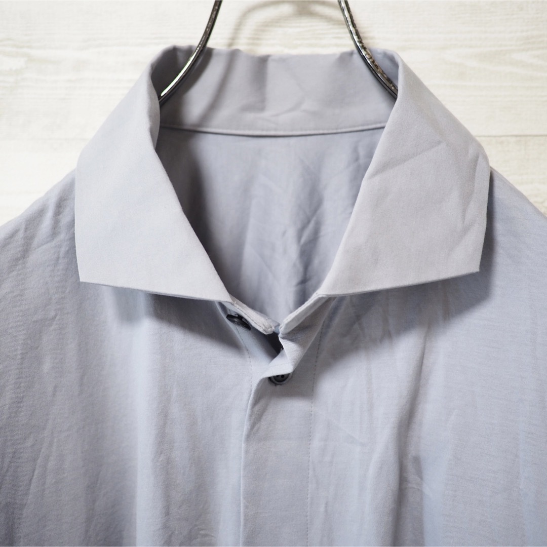 ISSEY MIYAKE(イッセイミヤケ)のHOMME PLISSE 18AW Jersey Shirt -L.Gray/2 メンズのトップス(シャツ)の商品写真