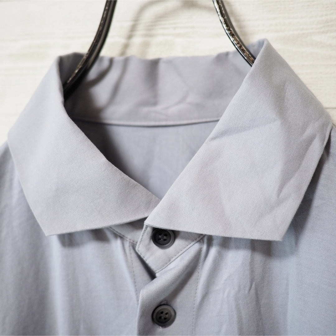 ISSEY MIYAKE(イッセイミヤケ)のHOMME PLISSE 18AW Jersey Shirt -L.Gray/2 メンズのトップス(シャツ)の商品写真