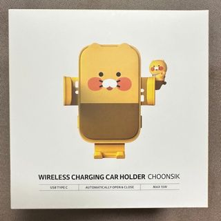 【韓国限定】カカオフレンズ 車用 スマホホルダー✰携帯充電器