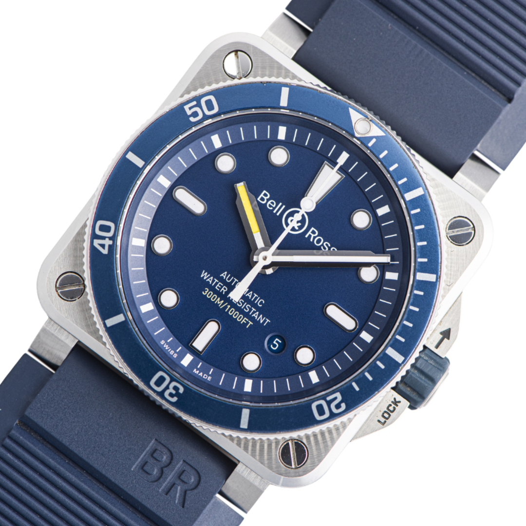 Bell＆Ross ベル＆ロス BR 03-92 DIVER BLUE BR0392-D-BU-ST/SRB