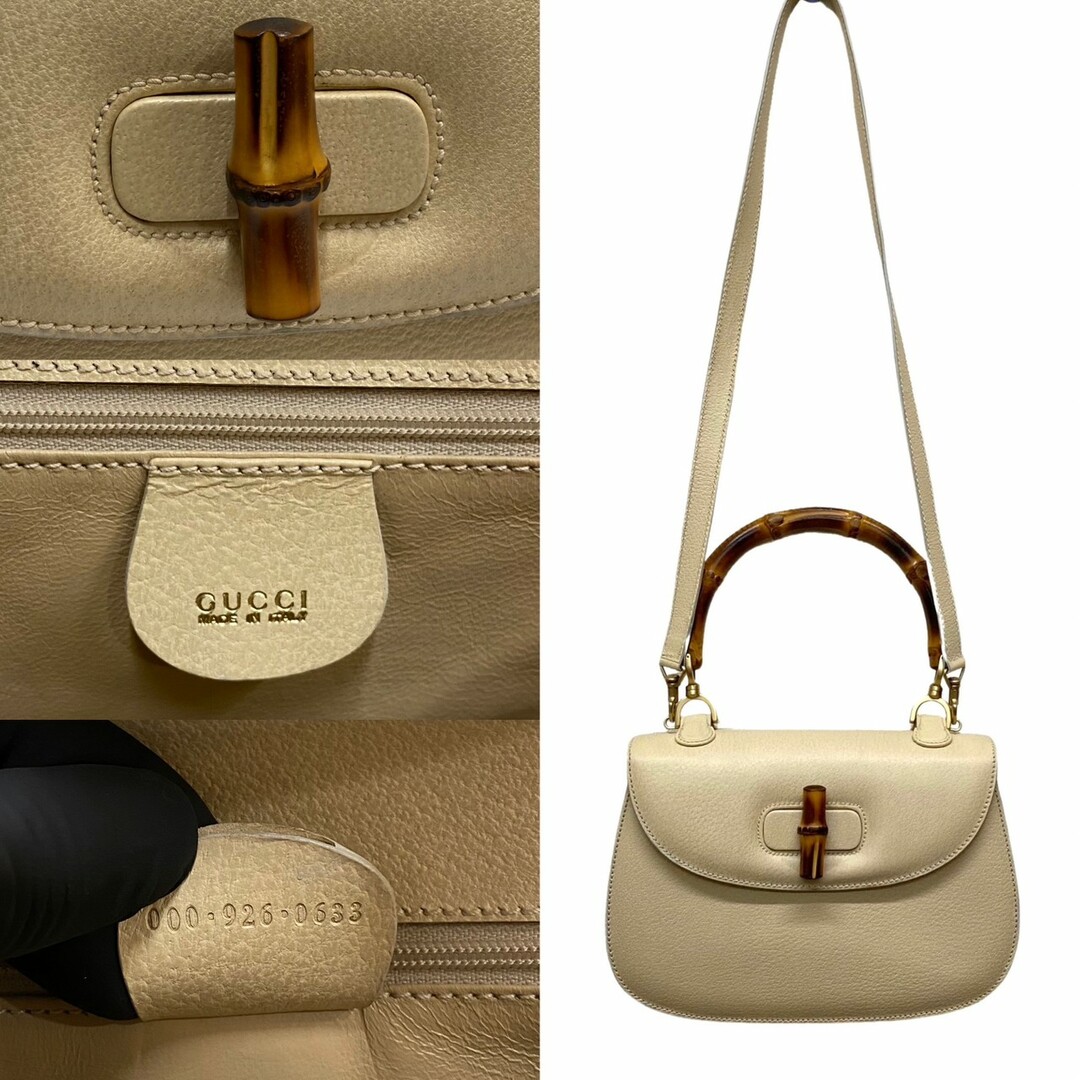 Gucci - 極 美品 GUCCI オールドグッチ グッチ ヴィンテージ バンブー