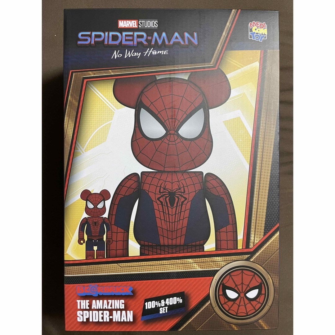 BE@RBRICK - BE@RBRICK THE AMAZING SPIDER-MAN 100&400の通販 by