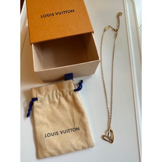 ルイヴィトン(LOUIS VUITTON)のヴィトン　オープンハート　ネックレス(ネックレス)