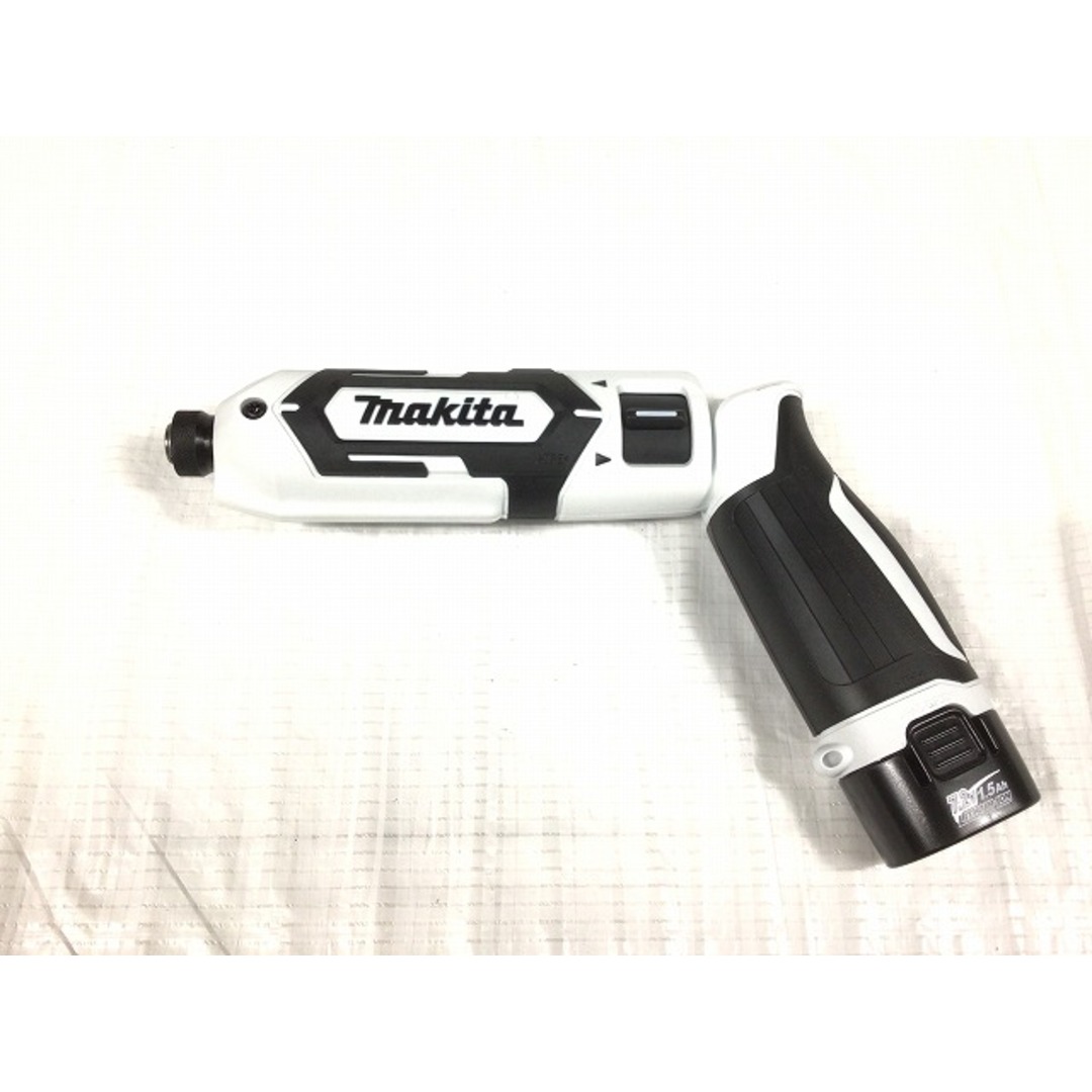 Makita(マキタ)の☆未使用品☆makita マキタ 7.2V 充電式ペンインパクトドライバー TD022DSHXW 白/ホワイト バッテリー2個(1.5Ah) 充電器 ケース付 79812 自動車/バイクのバイク(工具)の商品写真