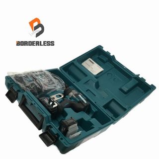 マキタ(Makita)の☆未使用品☆ makita マキタ 40V 充電式インパクトレンチ TW001GRDX 青/ブルー バッテリ2個(40V 2.5Ah) 充電器 ケース付き 79452(工具)