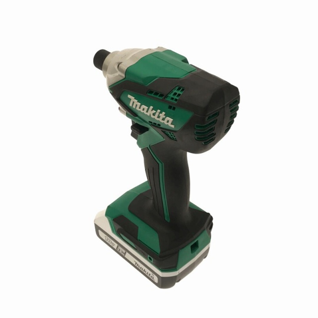 ☆美品☆makita マキタ 18V 充電式インパクトドライバ MTD002DSX バッテリー2個(18V 1.5Ah)充電器 ケース付き 79461