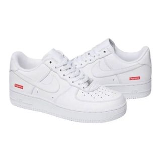 シュプリーム(Supreme)のSupreme NIKE AIR FORCE 1 LOW White25㎝(スニーカー)