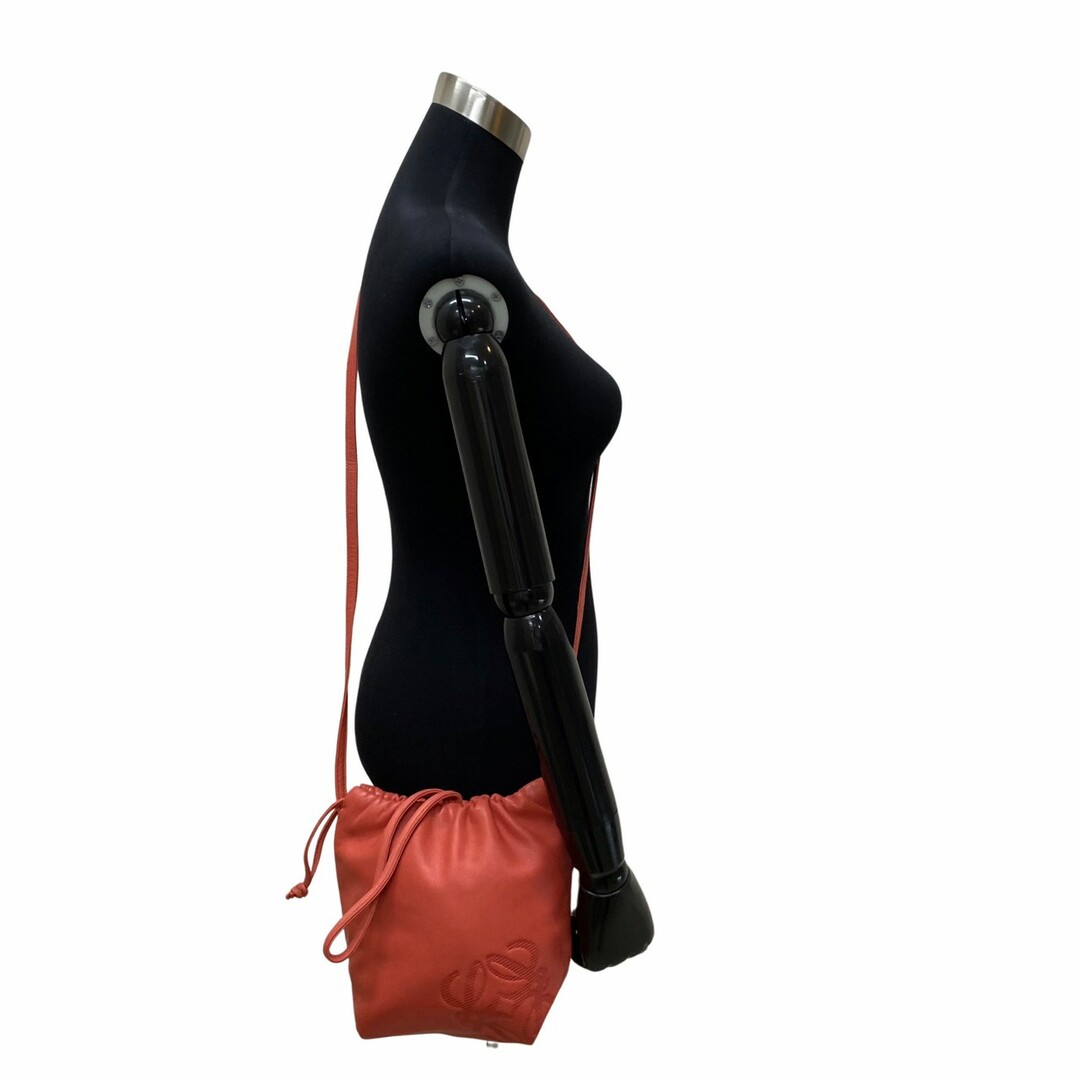 LOEWE - 極 美品 LOEWE ロエベ アナグラム ロゴ ナッパレザー 本革