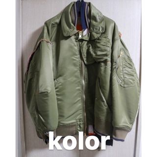 カラー(kolor)のkolor ma-1 カーキ　ブルゾン(ブルゾン)