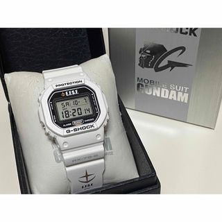 コラボ/G-SHOCK/ガンダム/限定/DW-5600/時計/箱付/スピード/白