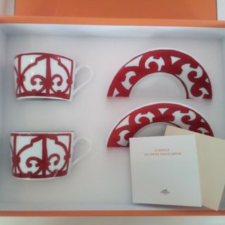 エルメス(Hermes)のエルメス　ガダルキヴィール　ティーカップ＆ソーサー(食器)