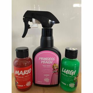 ラッシュ(LUSH)のLUSH スーパーマリオ ボディソープ シャワージェル　ラッシュ　新品、未使用品(ボディソープ/石鹸)