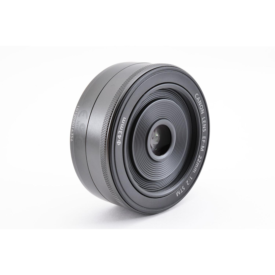 Canon - Canon EF-M 22mm F2 STM 単焦点 薄型パンケーキ ほぼ新品の