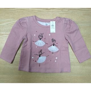 ベビーギャップ(babyGAP)の未使用 baby GAP 長袖Tシャツ　80(Ｔシャツ)