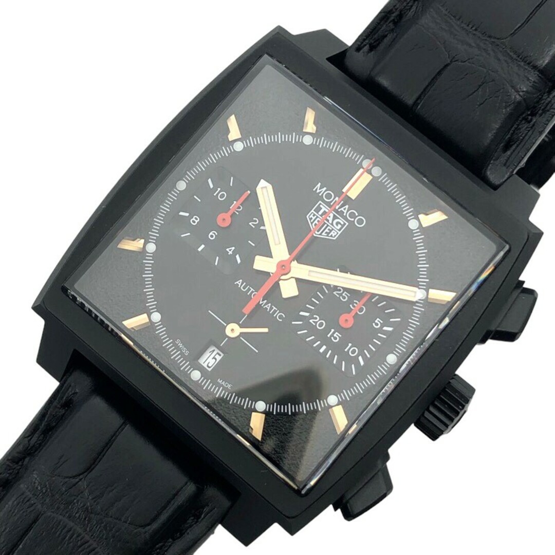 タグ・ホイヤー TAG HEUER モナコ クロノグラフ スペシャル エディション CBL2180/FC6497 チタン メンズ 腕時計