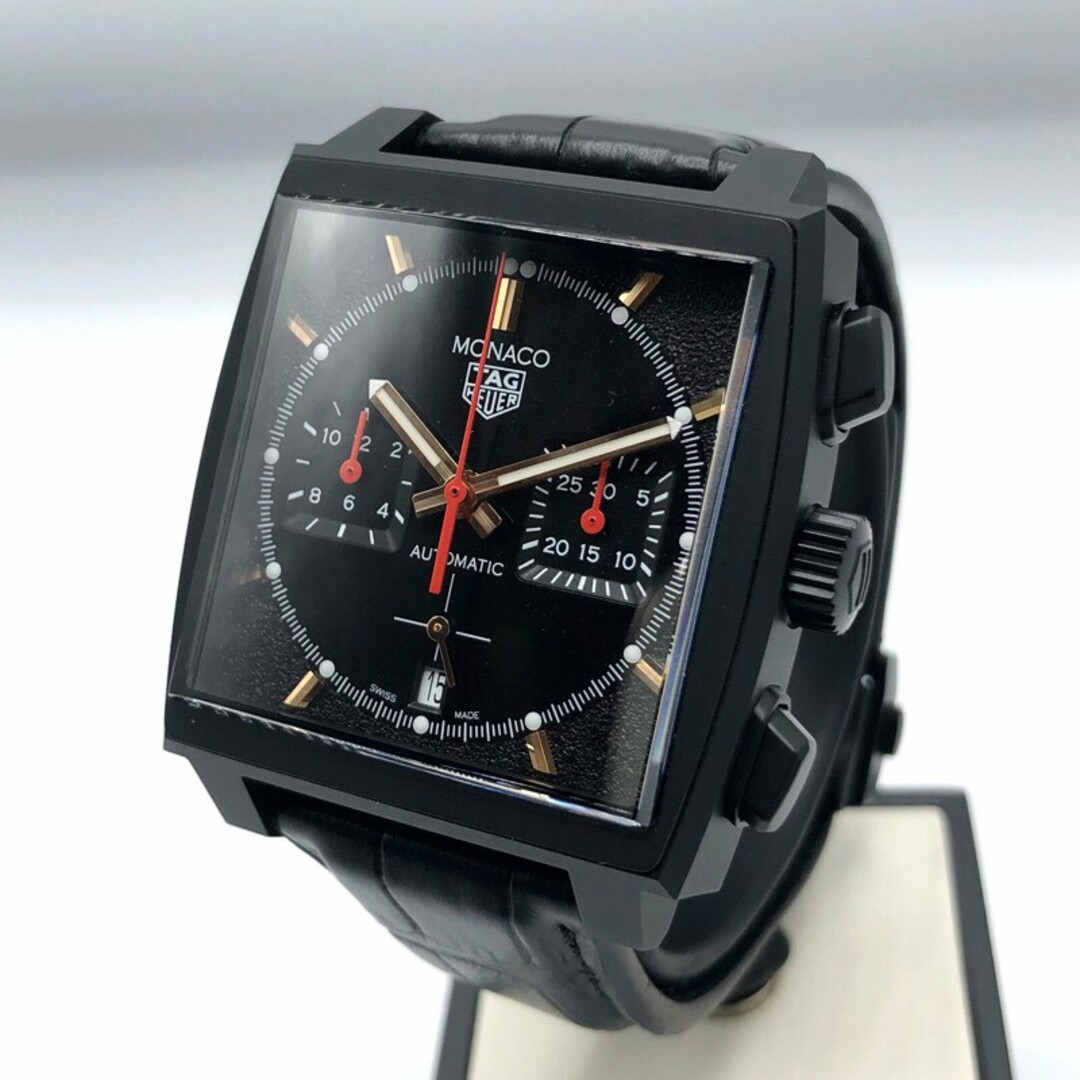 TAG Heuer(タグホイヤー)の　タグ・ホイヤー TAG HEUER モナコ クロノグラフ スペシャル エディション CBL2180/FC6497 チタン メンズ 腕時計 メンズの時計(その他)の商品写真