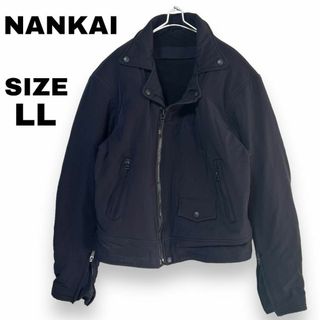 希少！NANKAI南海部品ナイロンライダージャケット中綿入りゆったり