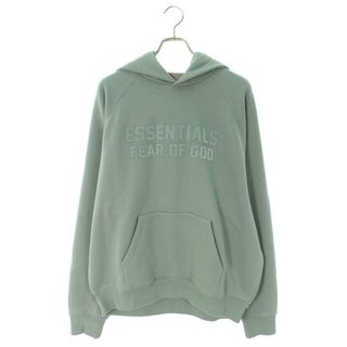 フィアオブゴッド(FEAR OF GOD)のフォグ  ESSENTIALS Hoodie SYCAMORE ロゴプルオーバーパーカー メンズ L(パーカー)