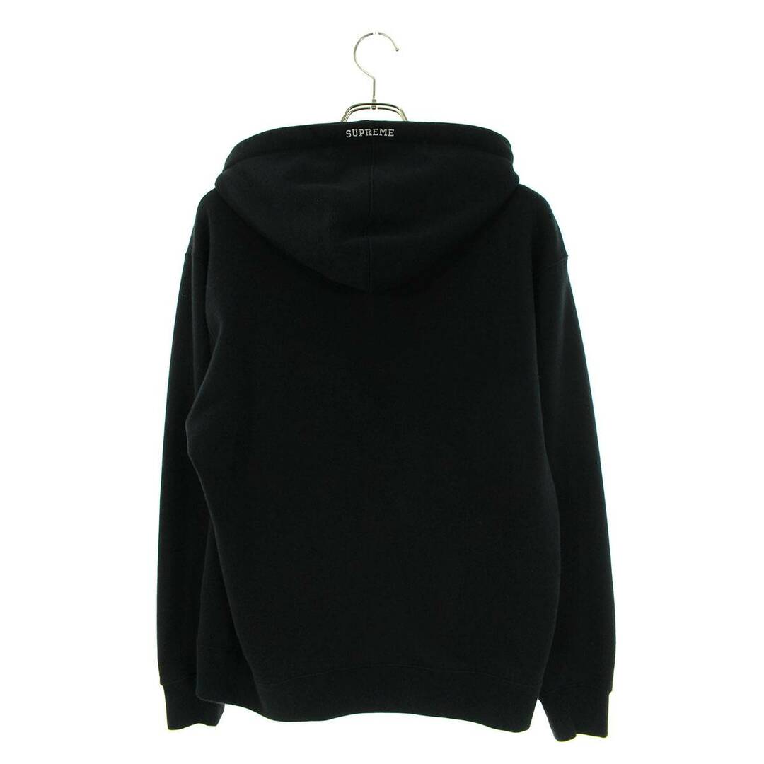 シュプリーム ×ナイキ NIKE 19AW Leather Applique Hooded Sweatshirt