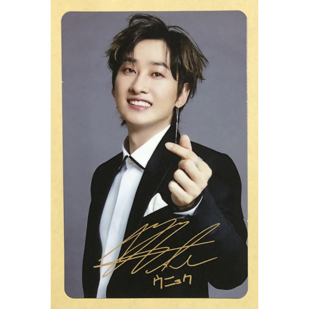 SUPER JUNIOR ウニョク EUNHYUK バナナケーキ グッズ トレカ