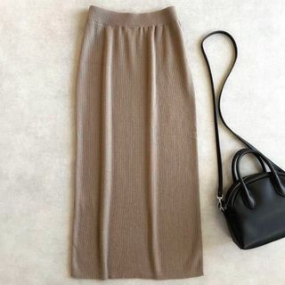 DEUXIEME CLASSE - 美品△Deuxieme Classe //TEXリブスカート△ウール
