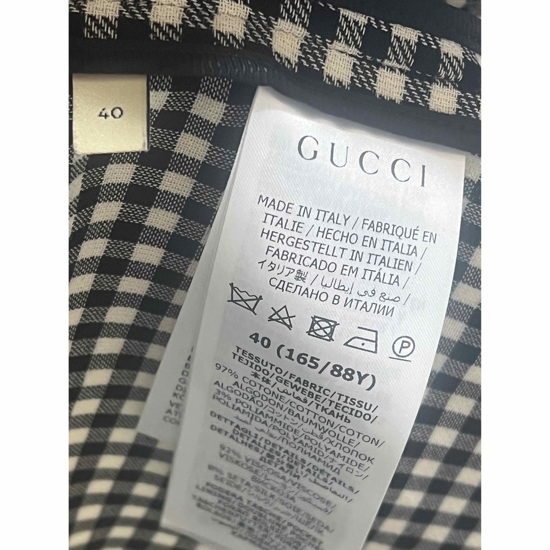 GUCCI - GUCCI⬛️ギンガム テーラードジャケットの通販 by GUCCI - GUCCI⬛️ギンガム テーラードジャケットの通販 by
