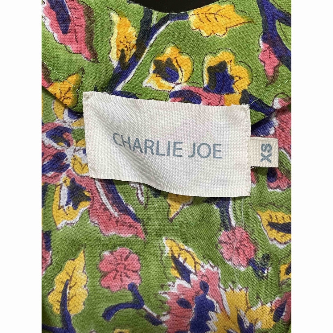 美品定価5万円 CHARLIE JOEチャーリージョー　プリントロングドレス