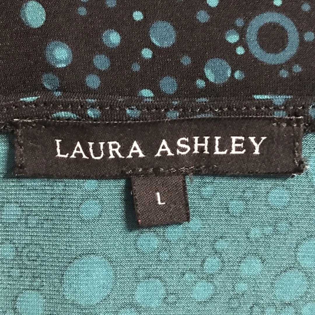 LAURA ASHLEY(ローラアシュレイ)の★LAURA ASHLEY/ローラアシュレイ★大きいサイズ！長袖カットソーL レディースのトップス(カットソー(長袖/七分))の商品写真