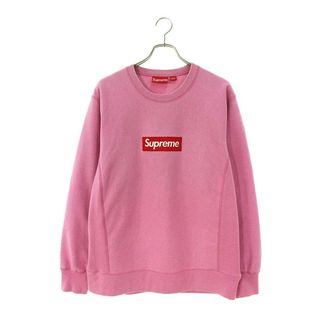 [極少]Supreme 15aw boxlogo crewneck pink M