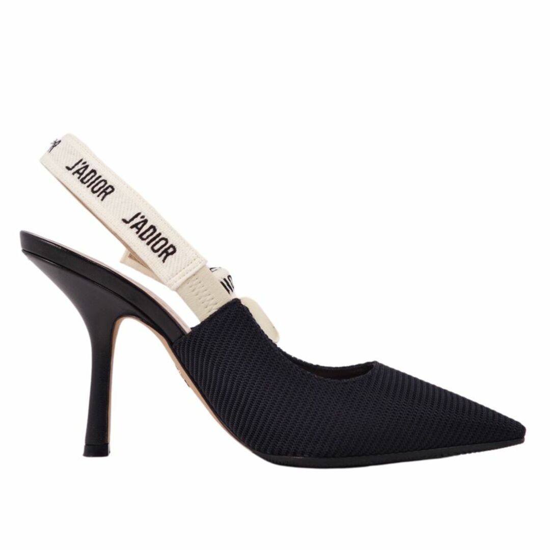 クリスチャンディオール Christian Dior パンプス J'ADIOR スリングバッグ キャンバス ヒール シューズ 靴 レディース 37D(24cm相当) ブラック クリスチャンディオール Christian Dior パンプス J'ADIOR スリングバッグ キャンバス ヒール シューズ 靴 レディース 37D(24cm相当) ブラック
