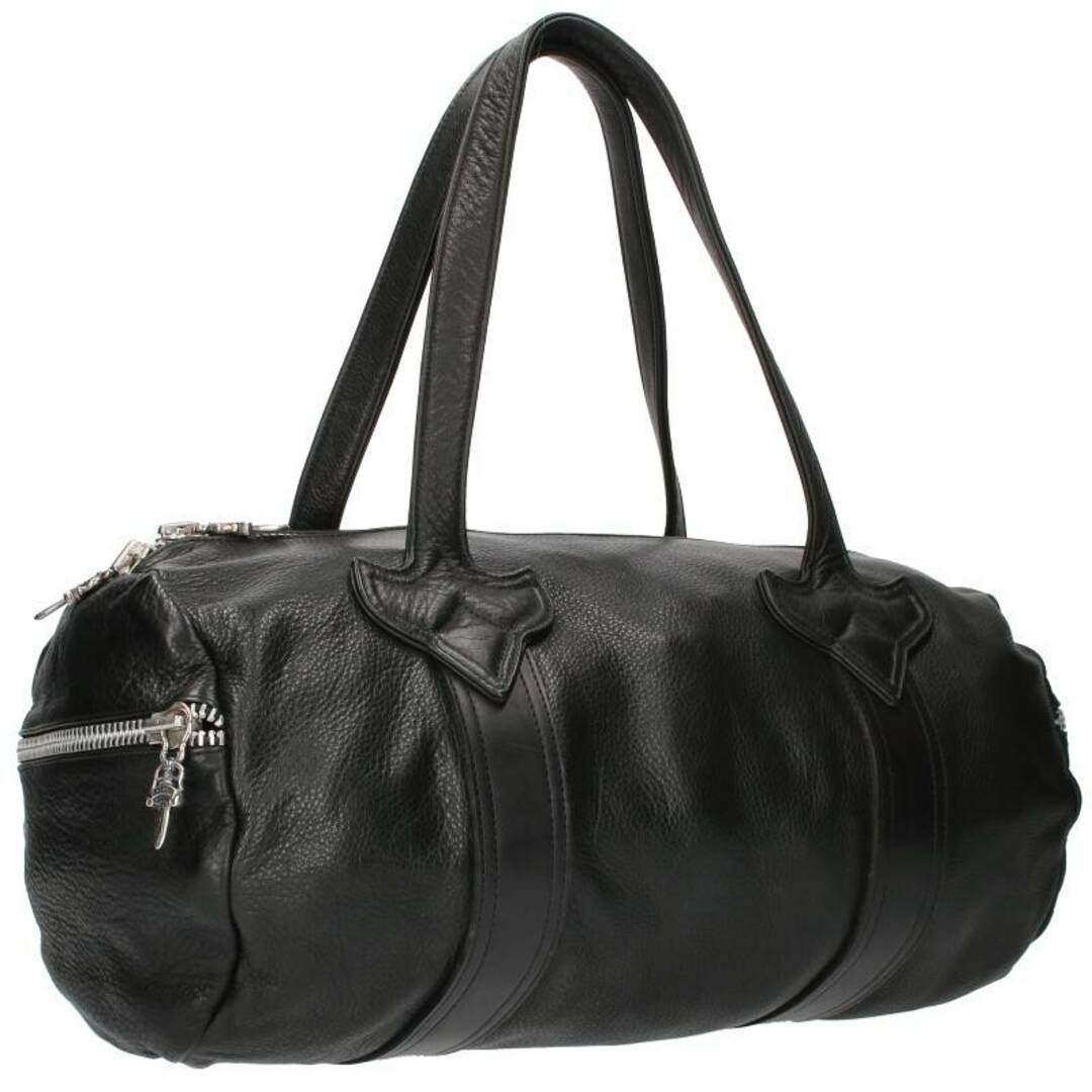 クロムハーツ  DUFFLE TINY/タイニーダッフル ダガージップレザーボストンバッグ メンズ