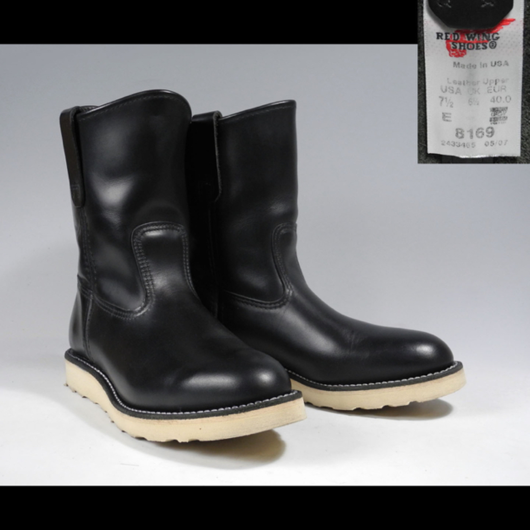 REDWING - レッドウィング8169ペコスブーツ現行羽タグ犬866エンジニア
