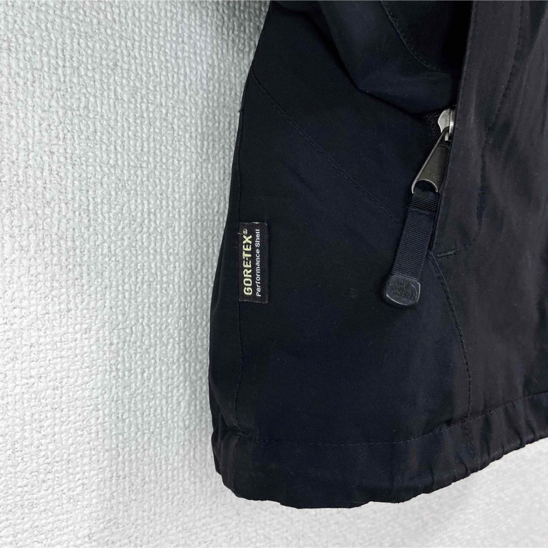 人気 ノースフェイス マウンテンパーカー ゴアテックス レディースL ブラック