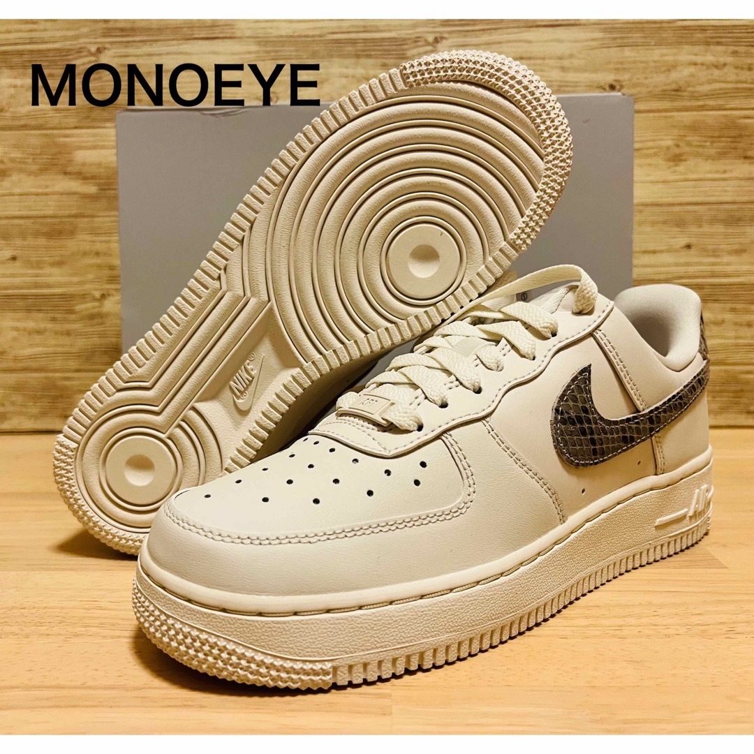 NIKE - ナイキ エアフォース1 ロー スネークスキン スウッシュ W23.5