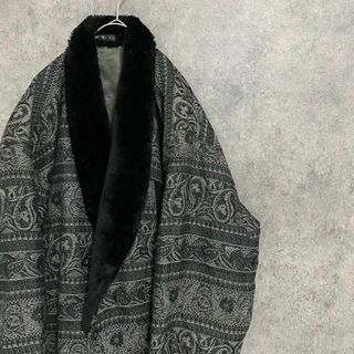 90S vintage 総柄 ジャケット ニット切替 メンズL モード 古着の通販