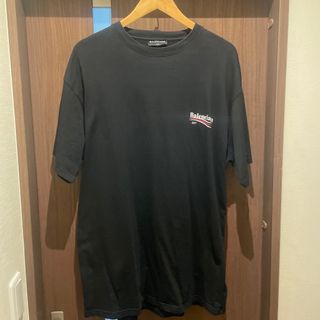 バレンシアガ(Balenciaga)のBALENCIAGA 2017 キャンペーンロゴ Tシャツ  Lサイズ(Tシャツ/カットソー(半袖/袖なし))