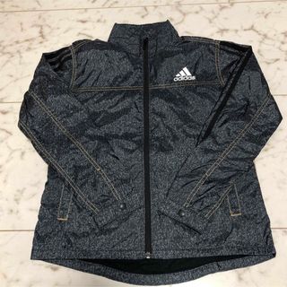 アディダス(adidas)の美品 adidas 150cm 裏起毛 ナイロンジャケット アディダス キッズ (ジャケット/上着)