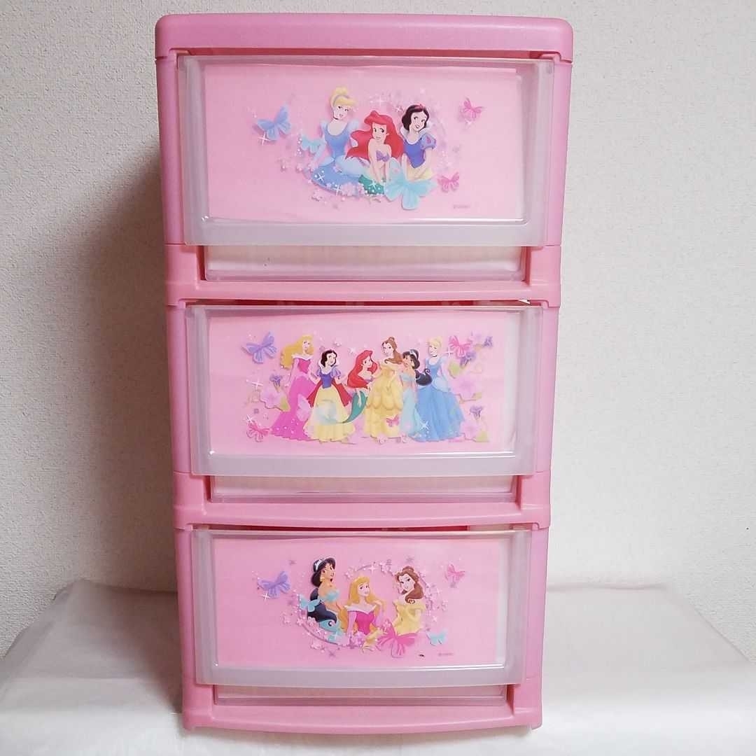 Disney(ディズニー)のPrincess インテリア/住まい/日用品の収納家具(棚/ラック/タンス)の商品写真