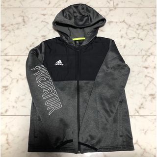 アディダス(adidas)の美品 adidas 150cm  裏起毛 パーカー ジャケット アディダス(ジャケット/上着)