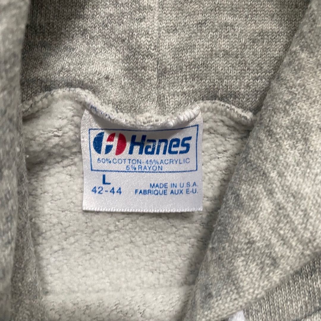 Hanes(ヘインズ)の80s ヘインズ パーカー USA製 ALCATRAZ CONDOS メンズのトップス(パーカー)の商品写真