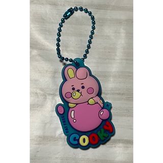 ビーティーイシビル(BT21)のBT21 ラバーマスコットキーホルダー COOKY(アイドルグッズ)