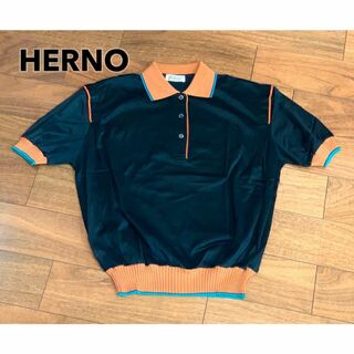 ヘルノ(HERNO)の【美品】Herno ヘルノ　半袖　サイズ40(Tシャツ(半袖/袖なし))