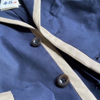 papier Gathered jacket / pale blue