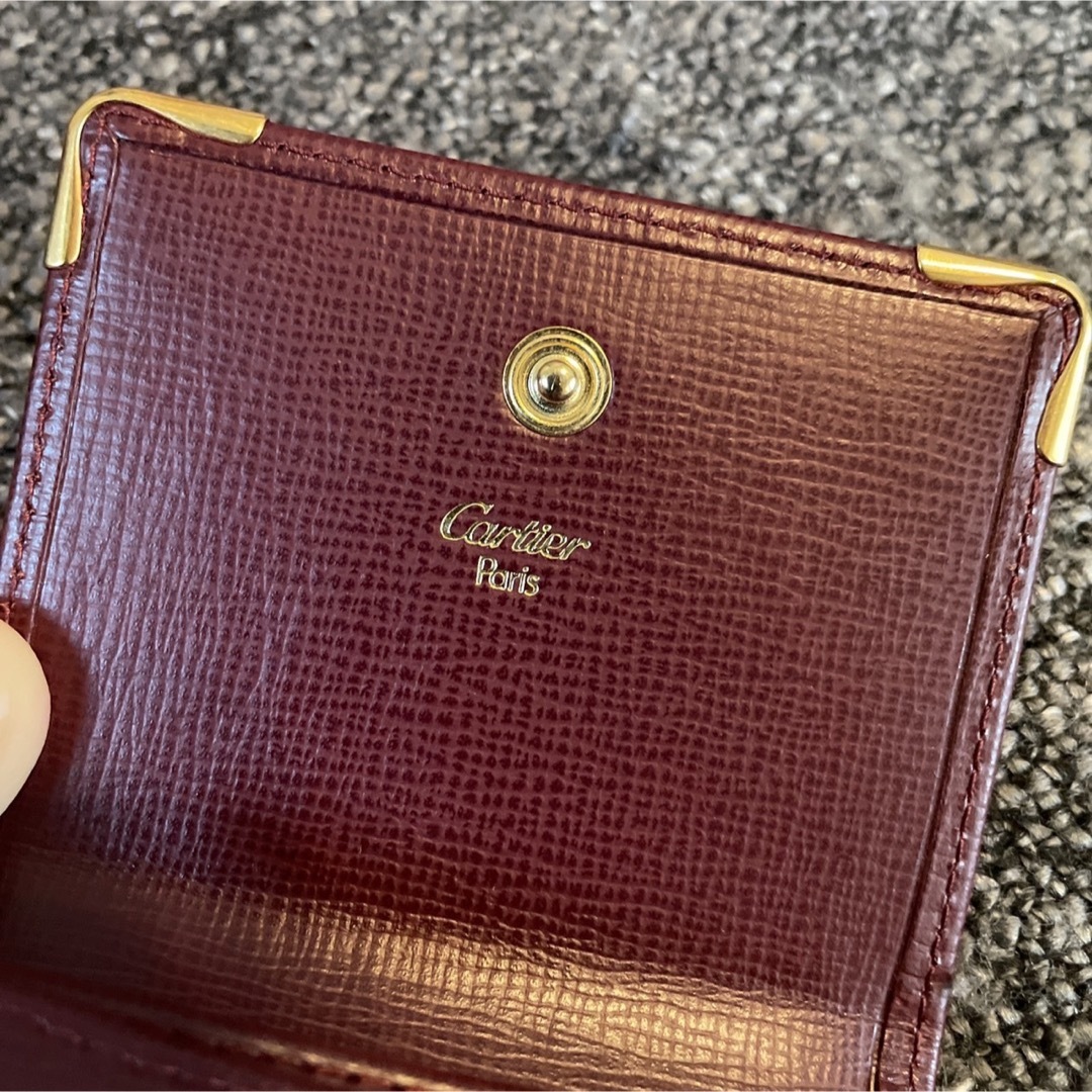 ☆新品箱付 Cartier カルティエ マストライン コインケース☆証明書付 4